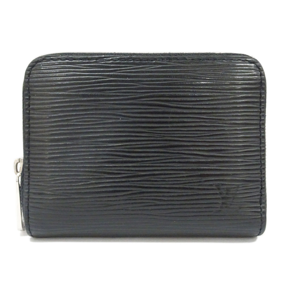Louis Vuitton Epi Zippy Coinpass M60152 Noir Black Coincase
