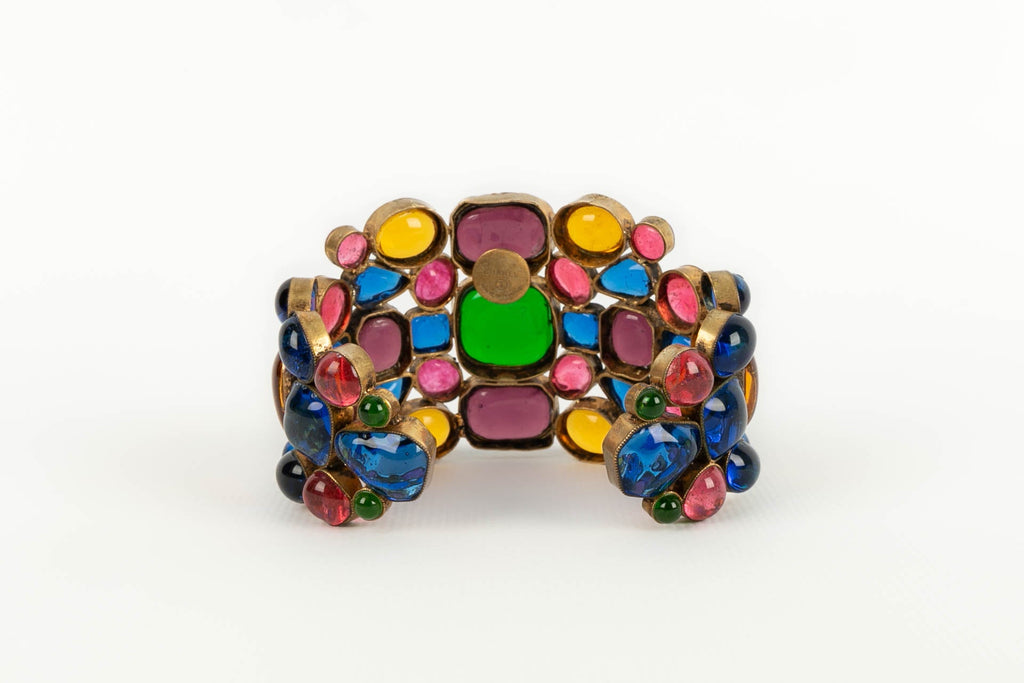 Bracelet en pÃƒÆ’Ã‚Â¢te de verre Chanel