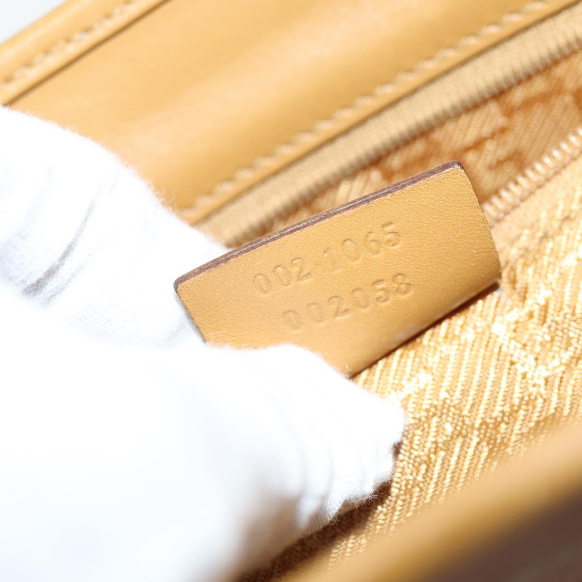 GUCCI Jackie Hand Bag Suede Pink 002 1065 73859