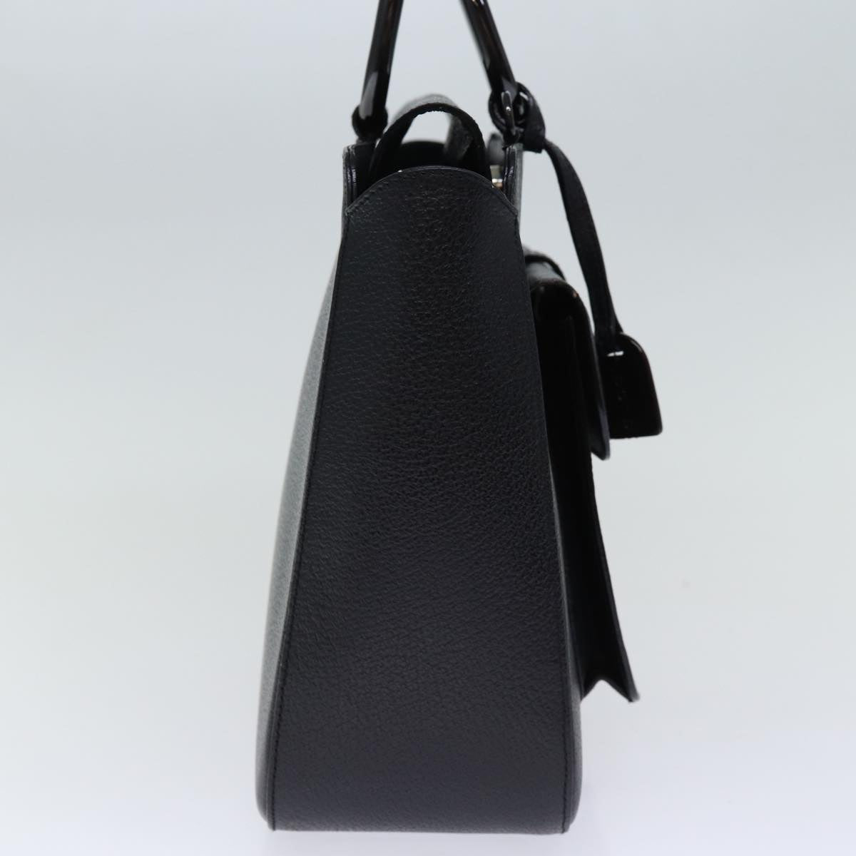 GUCCI Hand Bag Leather 2way Black 000 2058 0307 6 73864