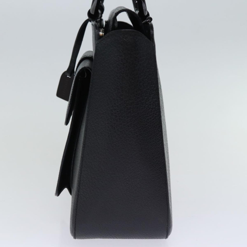 GUCCI Hand Bag Leather 2way Black 000 2058 0307 6 73864