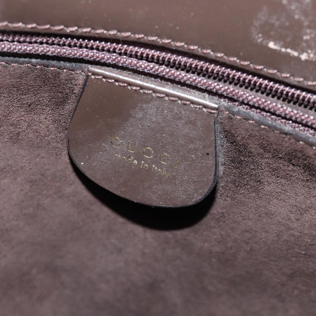 GUCCI Tote Bag Suede Brown 002 2684 0344 73890