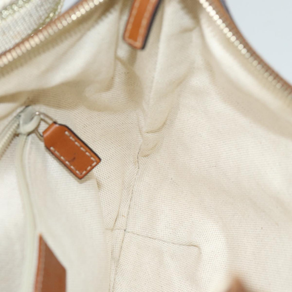 GUCCI GG Canvas Shoulder Bag Beige 181092 73892