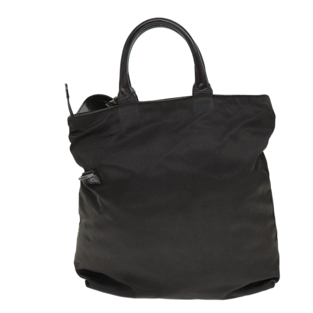 GUCCI Tote Bag Nylon 2way Brown 019 0283 73893
