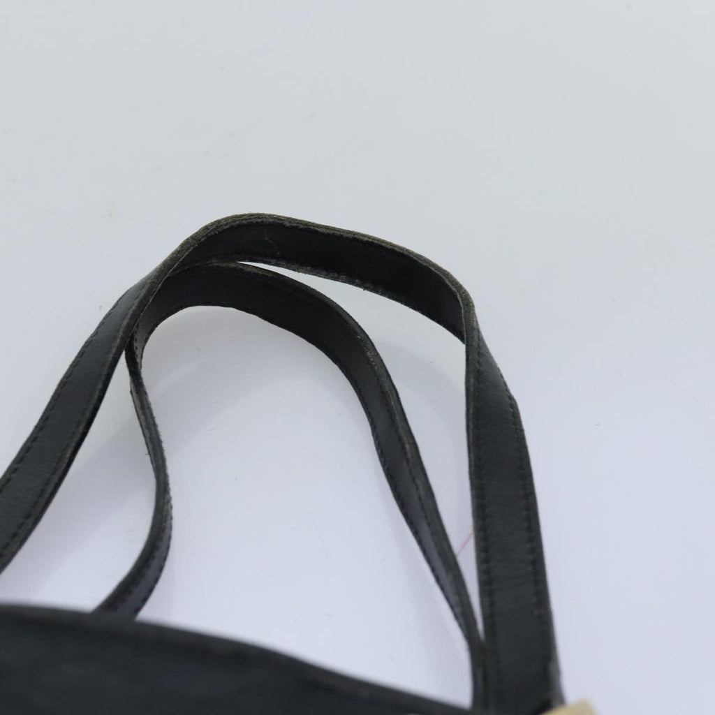 GUCCI GG Canvas Tote Bag Black 002 1099 73895