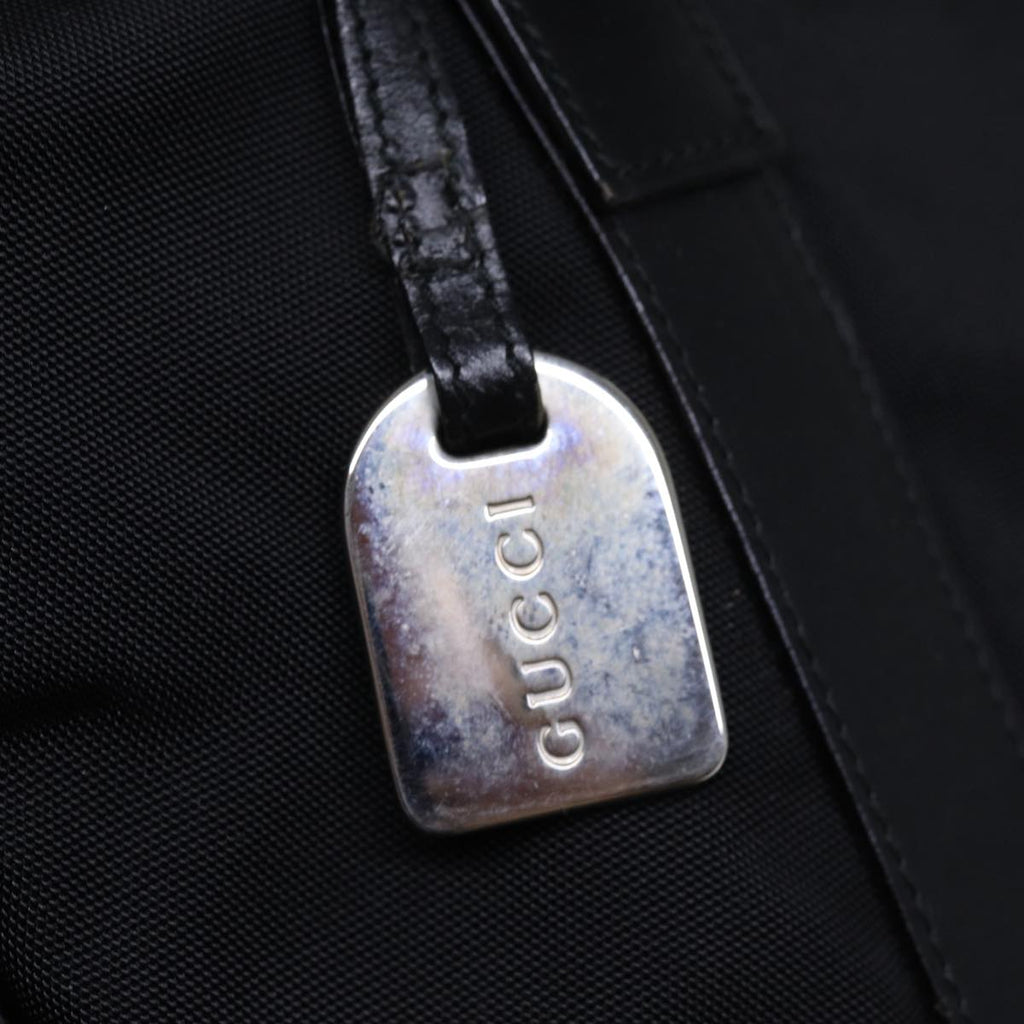 GUCCI Tote Bag Nylon Black 002 3754 0404 73899