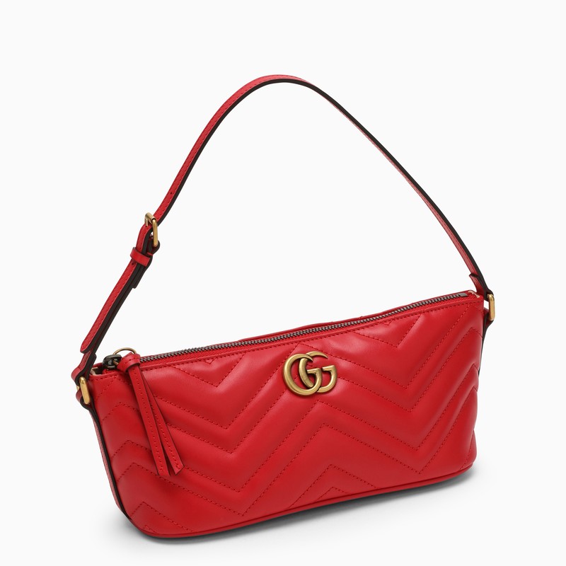 Gucci Gg Marmont Red Small Shoulder Bag Women