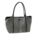 GUCCI GG Crystal Tote Bag Gray 197953 73981