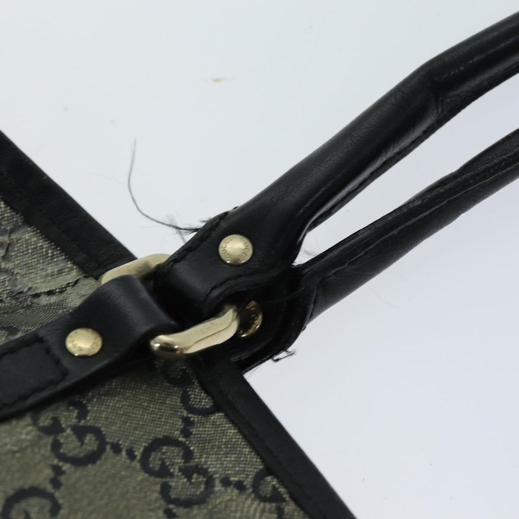 GUCCI GG Crystal Tote Bag Gray 197953 73981