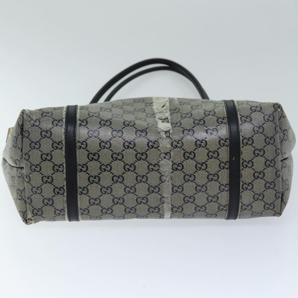 GUCCI GG Crystal Tote Bag Gray 197953 73981