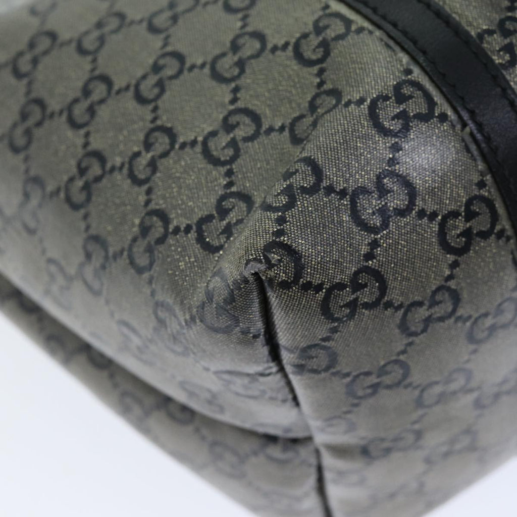 GUCCI GG Crystal Tote Bag Gray 197953 73981