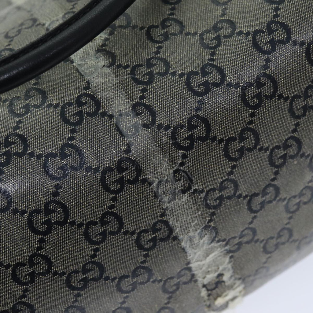 GUCCI GG Crystal Tote Bag Gray 197953 73981