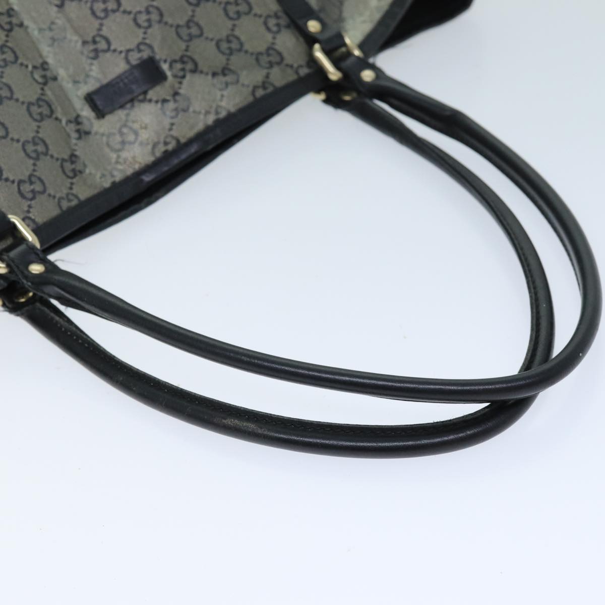 GUCCI GG Crystal Tote Bag Gray 197953 73981