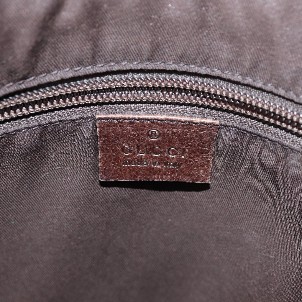 GUCCI GG Canvas Shoulder Bag Beige 131211 73982