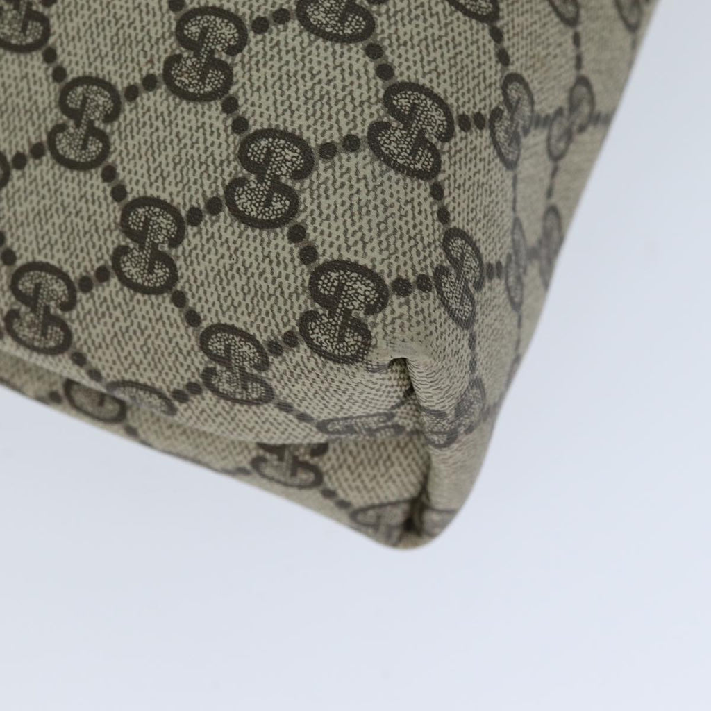 GUCCI GG Supreme Web Sherry Line Tote Bag Beige Red Green 001 080 494 73985