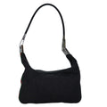 GUCCI Web Sherry Line Shoulder Bag Canvas Navy Red Green 01233 73992