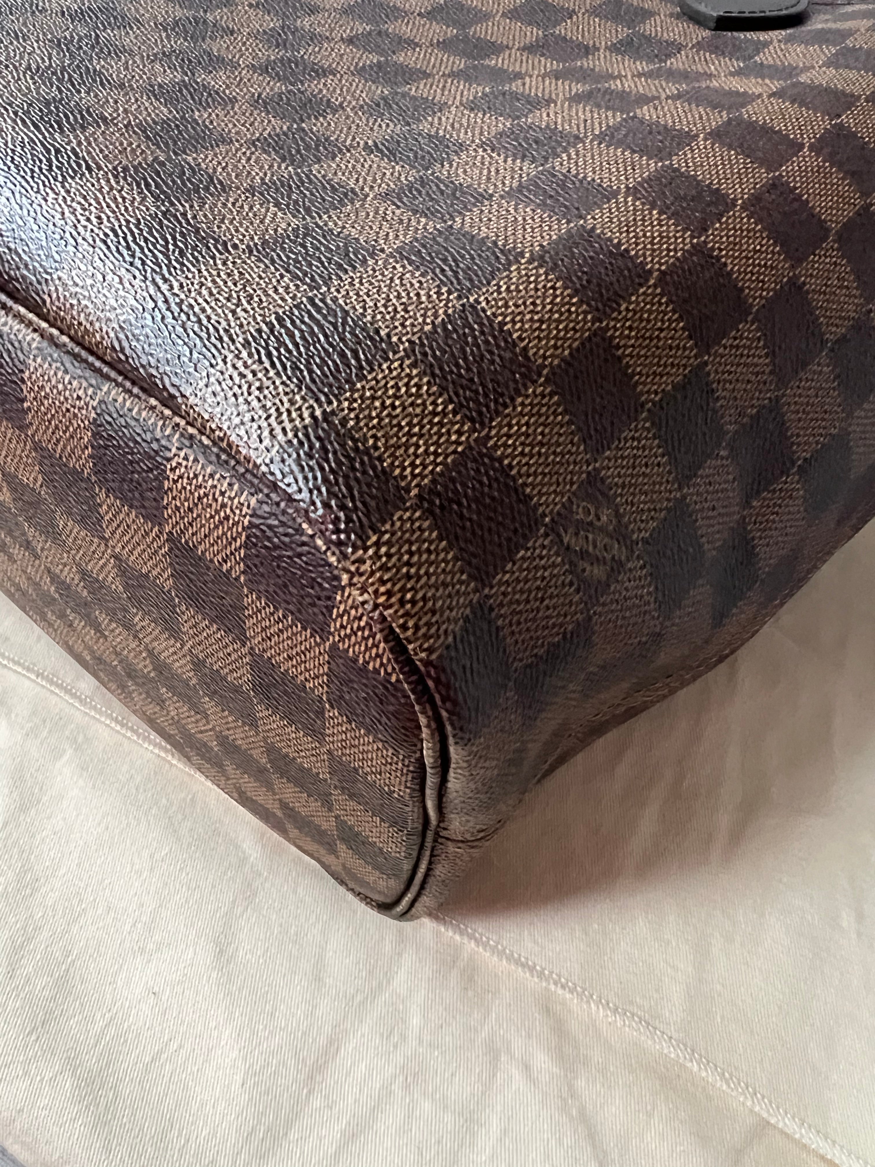 Louis Vuitton Neverfull MM Damier Ebene Rose Ballerine (RRP £1,410)