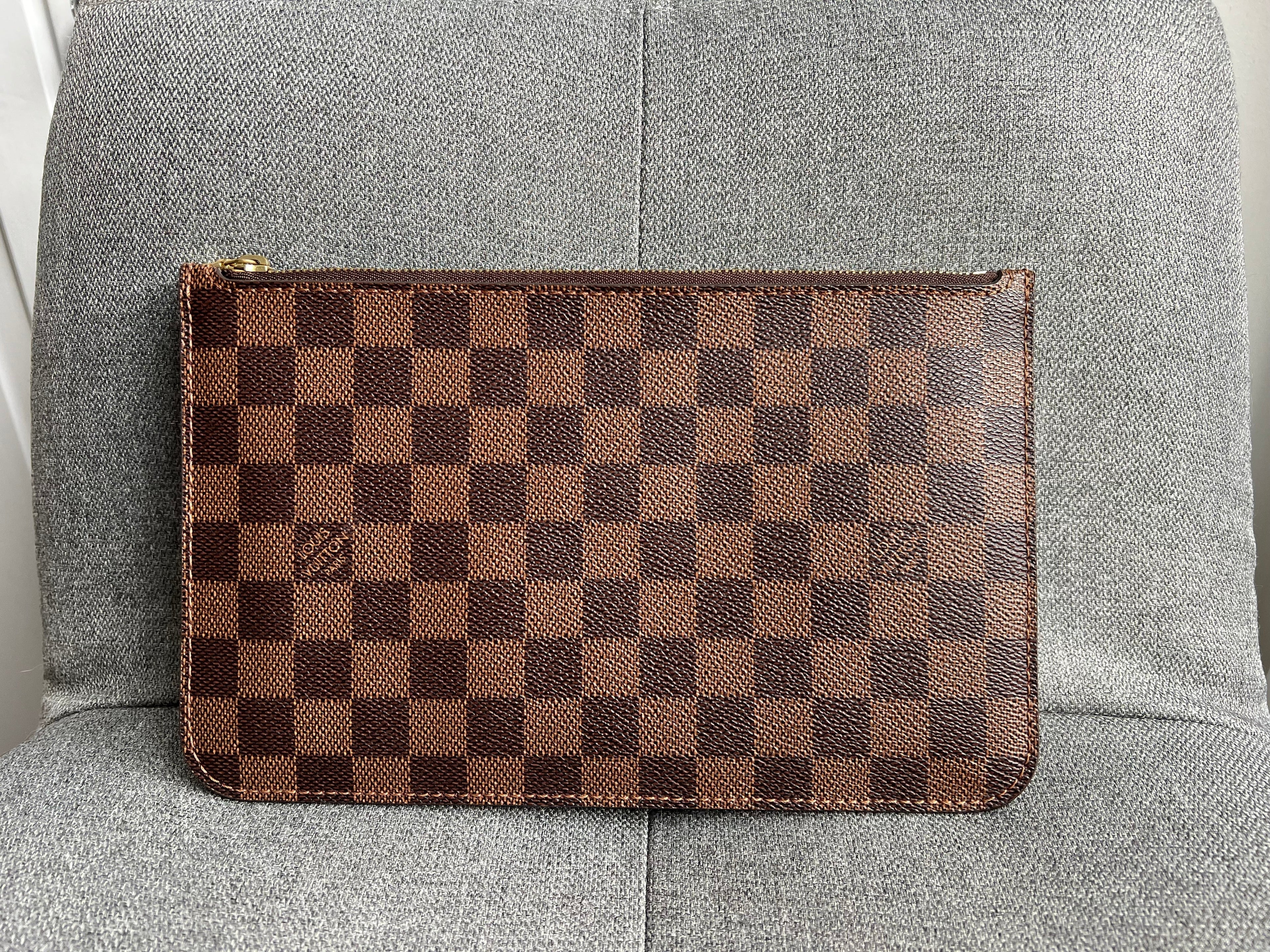 Louis Vuitton Pouch (from Neverfull) in Damier Ebene
