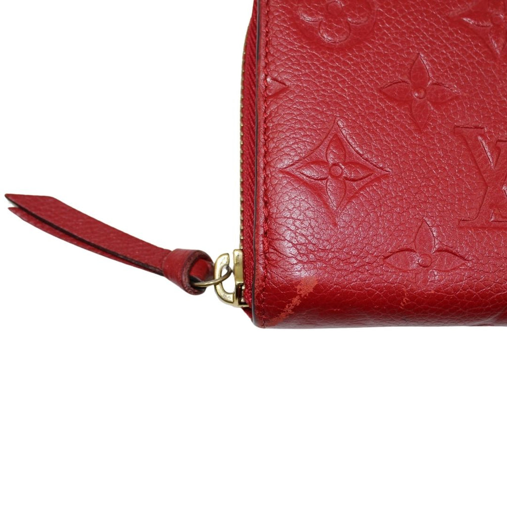 Louis Vuitton Zip Around Zippy Wallet Monogram Empreinte Leather