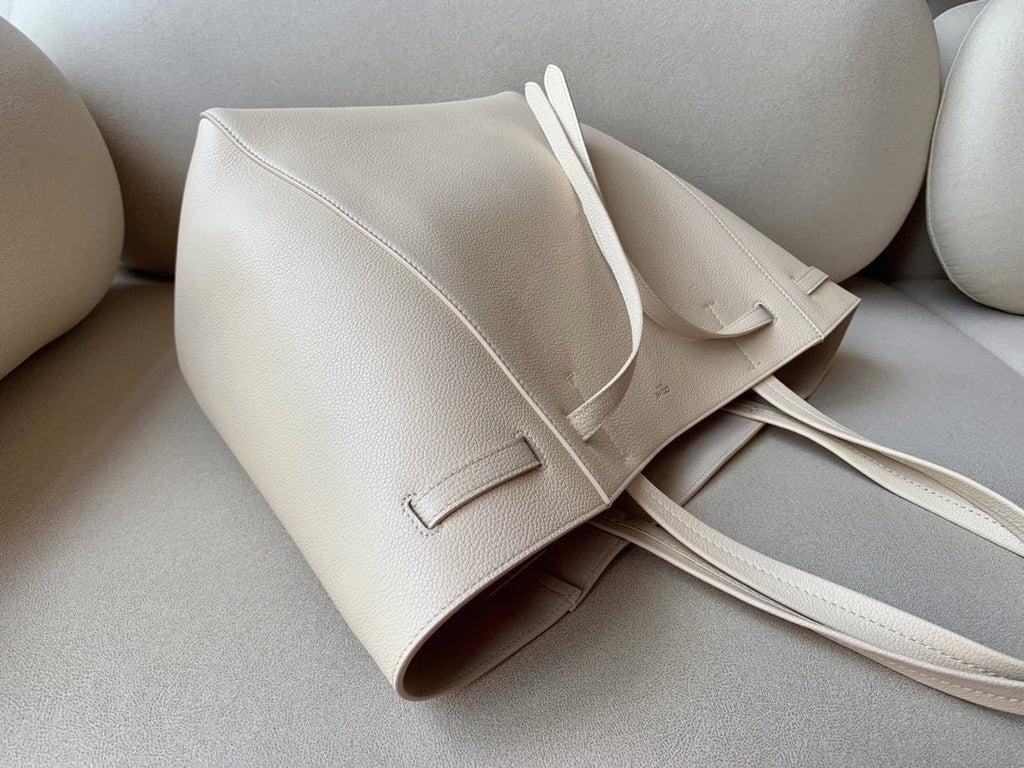 CE Small Cabas Phantom In Soft Grained Beige For Women 12in/31cm 