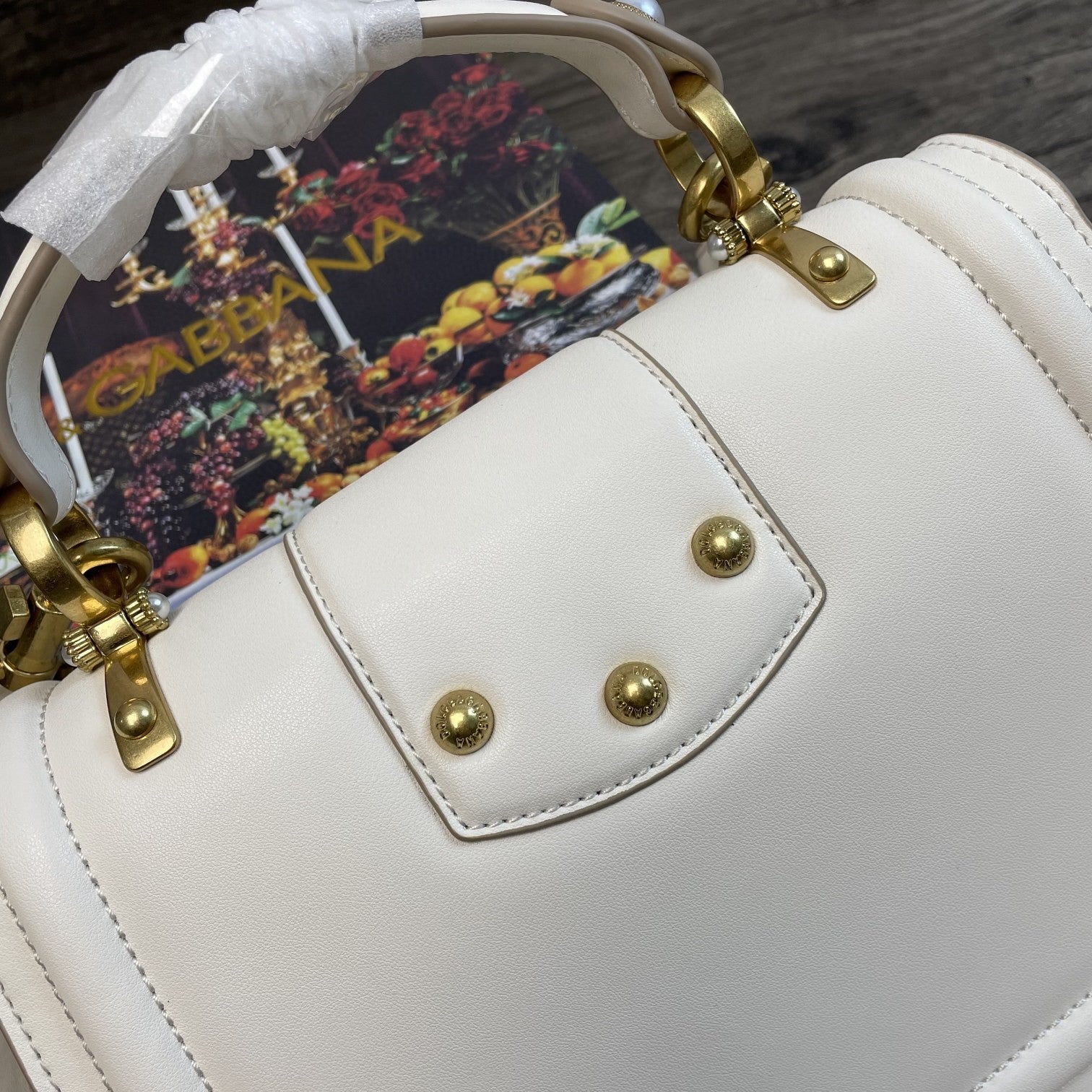 GLAMI GLAMI Girls Bag In Quilted Nappa White For Women 10.6in/27cm GLAMI