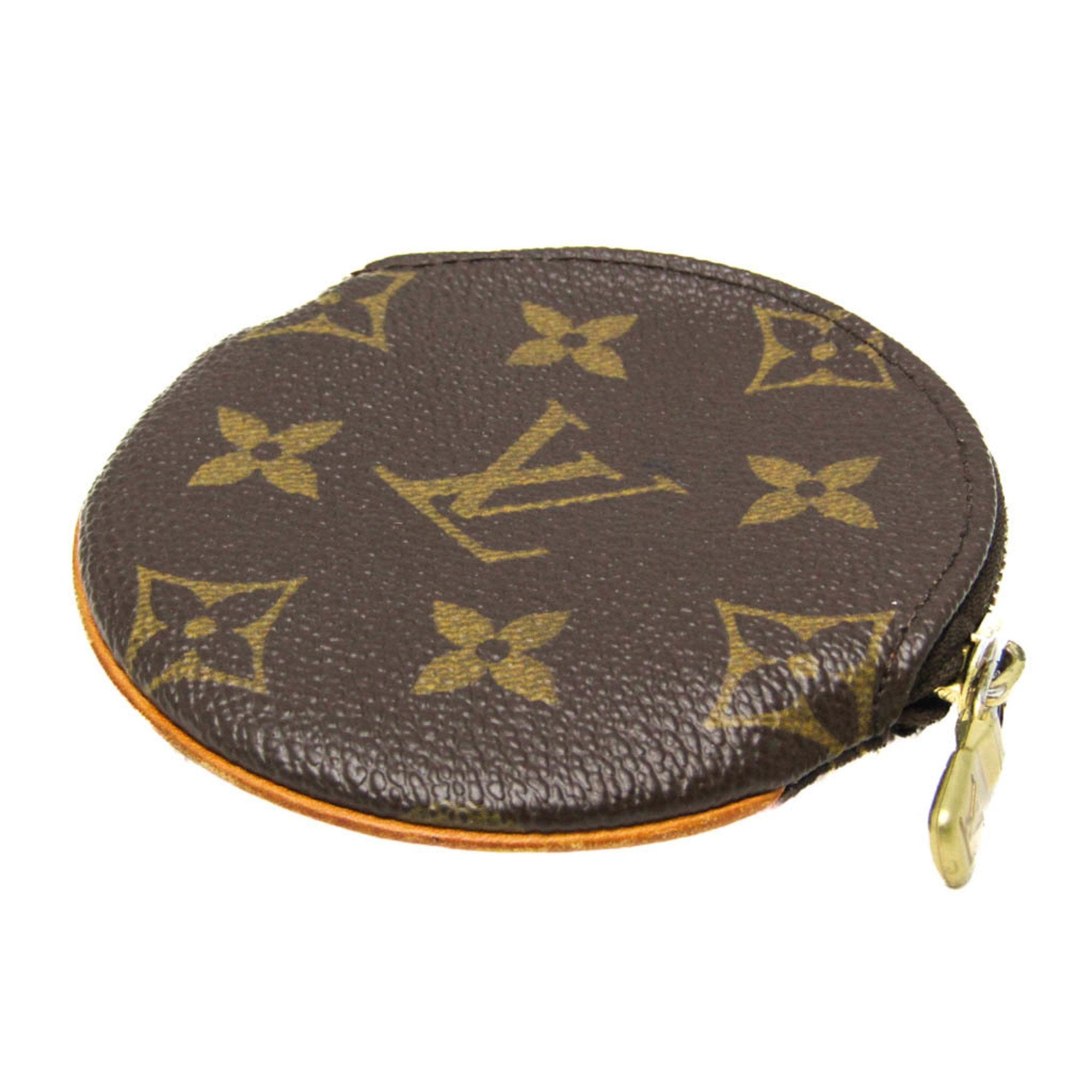 Louis Vuitton Porte Monnaie Rond  Canvas Wallet  ()