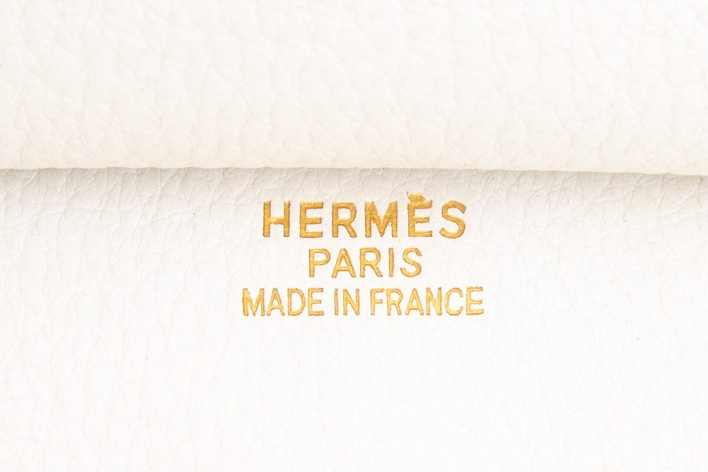 HermÃƒÆ’Ã‚Â¨s 2009 White 35CM Birkin Handbag