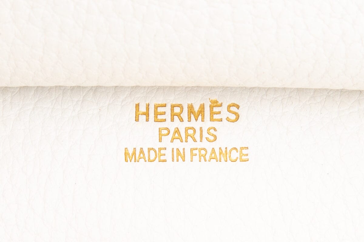 HermÃƒÆ’Ã‚Â¨s 2009 White 35CM Birkin Handbag