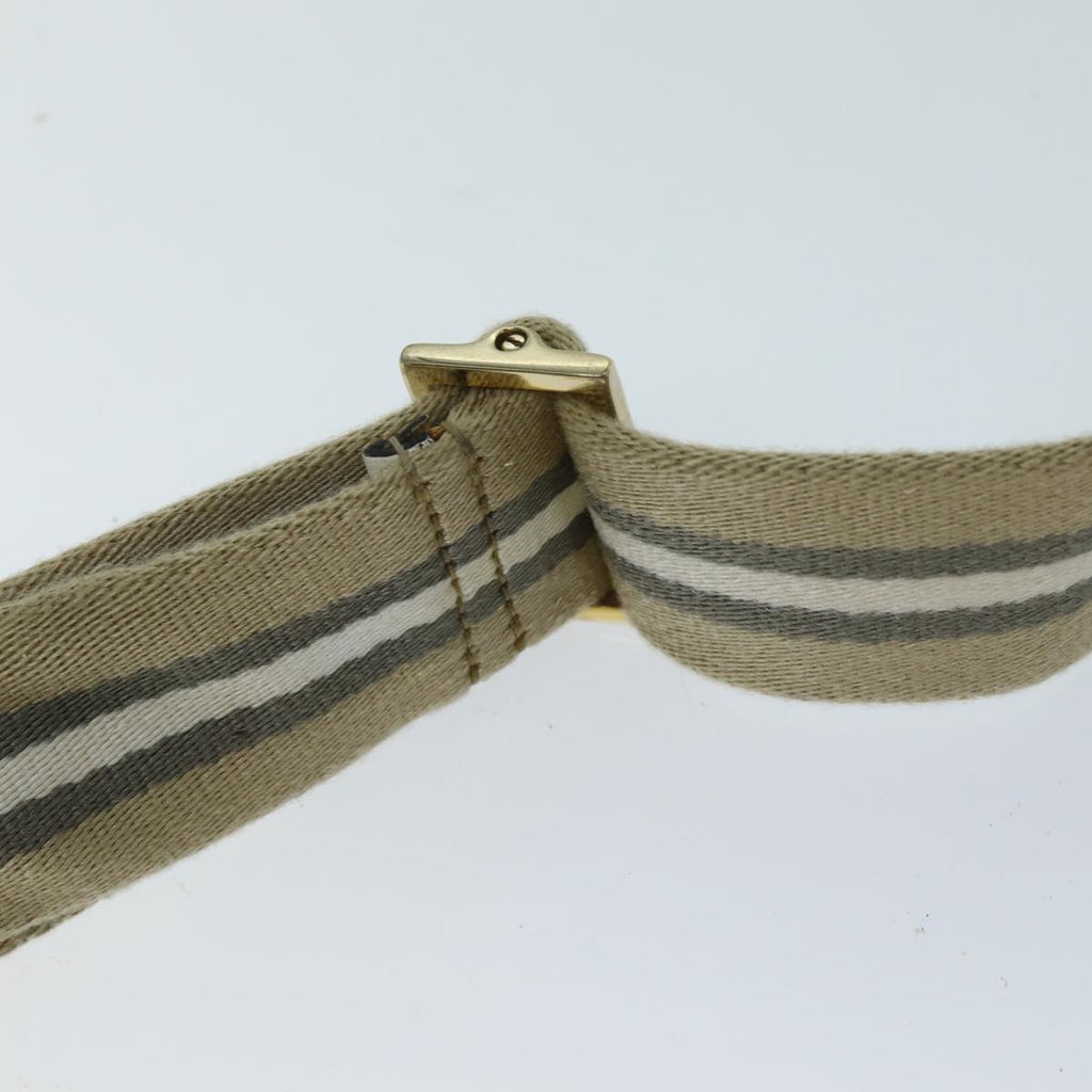 GUCCI GG Canvas Sherry Line Shoulder Bag Green Beige 181092 74209
