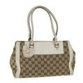 GUCCI GG Canvas Tote Bag Beige 190247 74211