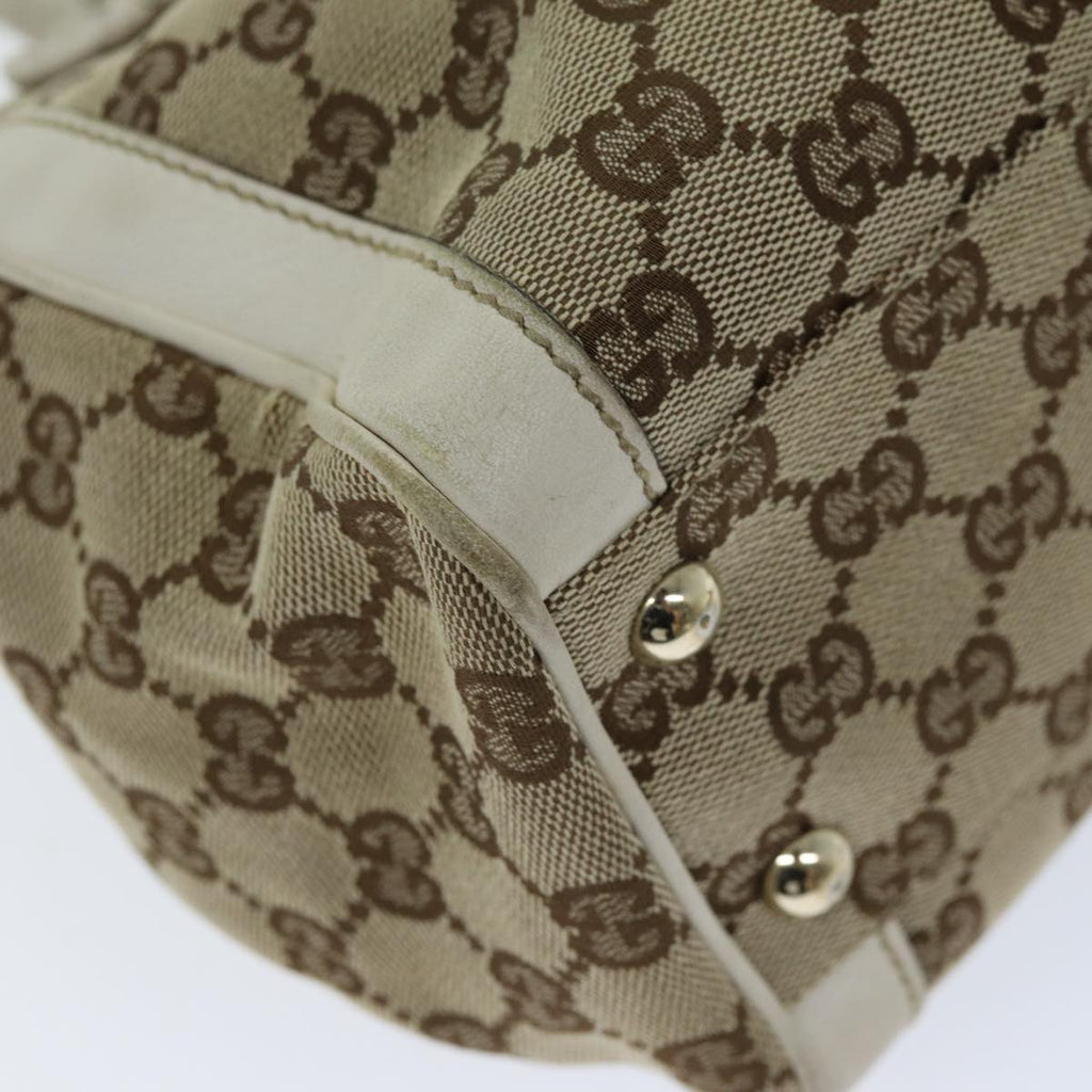 GUCCI GG Canvas Tote Bag Beige 190247 74211