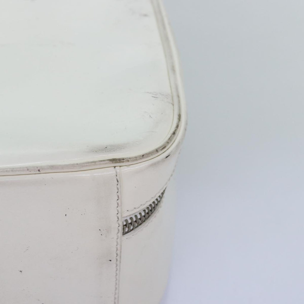 GUCCI Hand Bag Patent leather 2way White 000 270 0323 74229