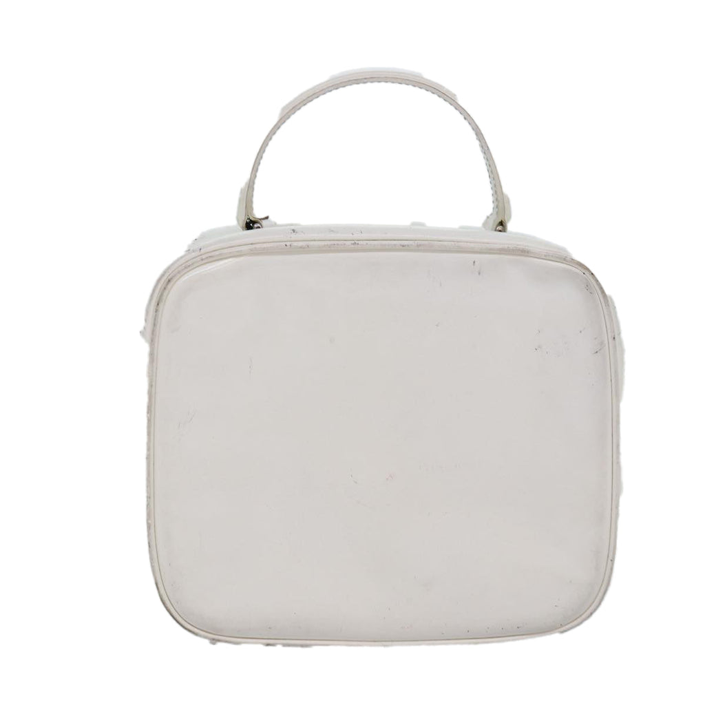 GUCCI Hand Bag Patent leather 2way White 000 270 0323 74229