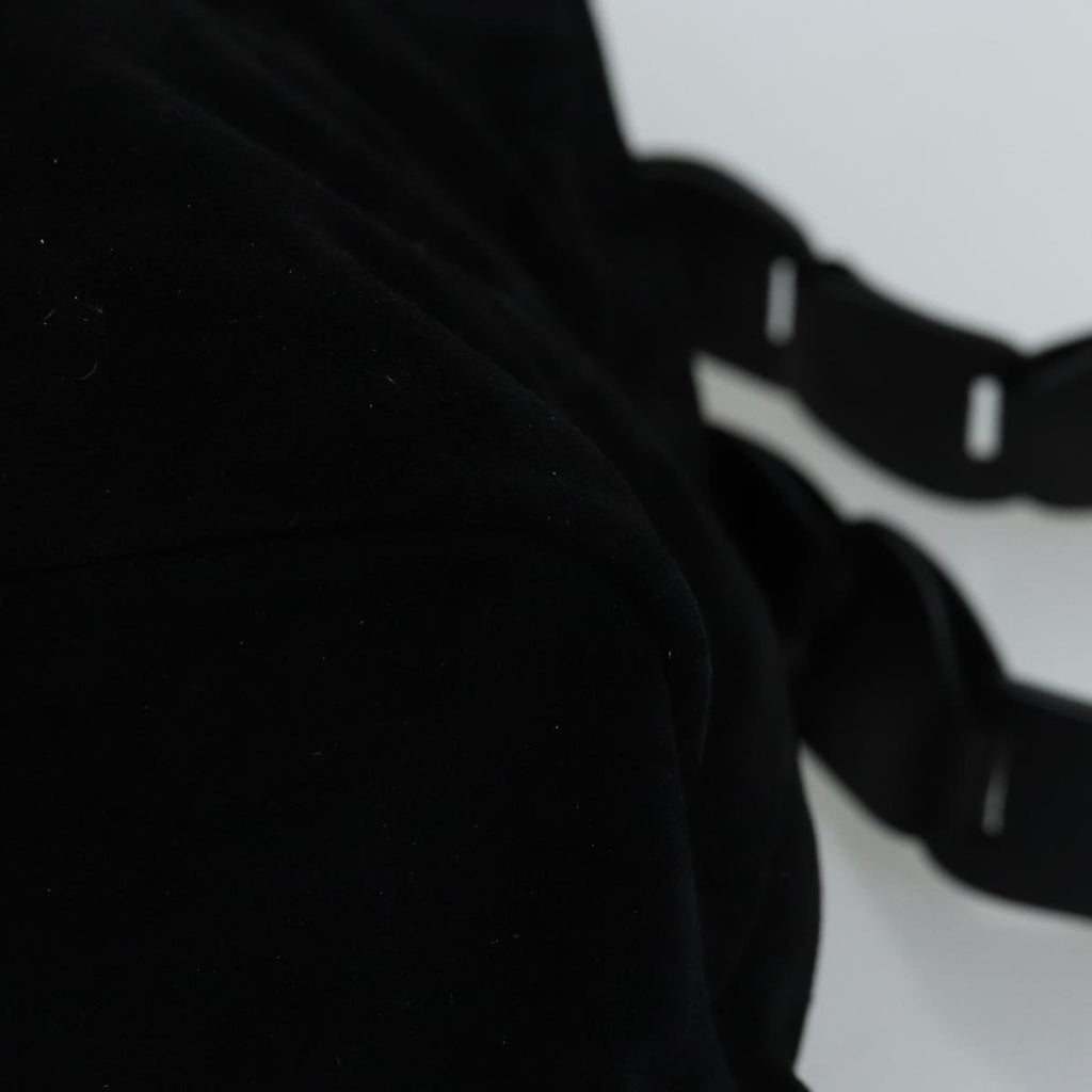 GUCCI Shoulder Bag Suede Black 001 2040 1828 74232