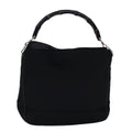 GUCCI Bamboo Hand Bag Nylon Black 001 1638 3444 74233