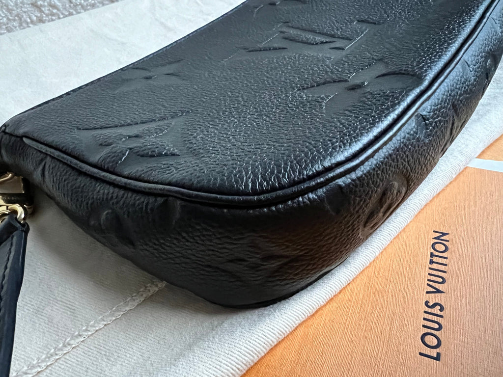 Louis Vuitton Multi Pochette Accessoires Black Empreinte (RRP £2140)
