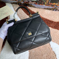 GLAMI MeGLAMIum Sicily Bag In Quilted Black For Women 10.2in/26cm GLAMI GLAMI6002AW59180999