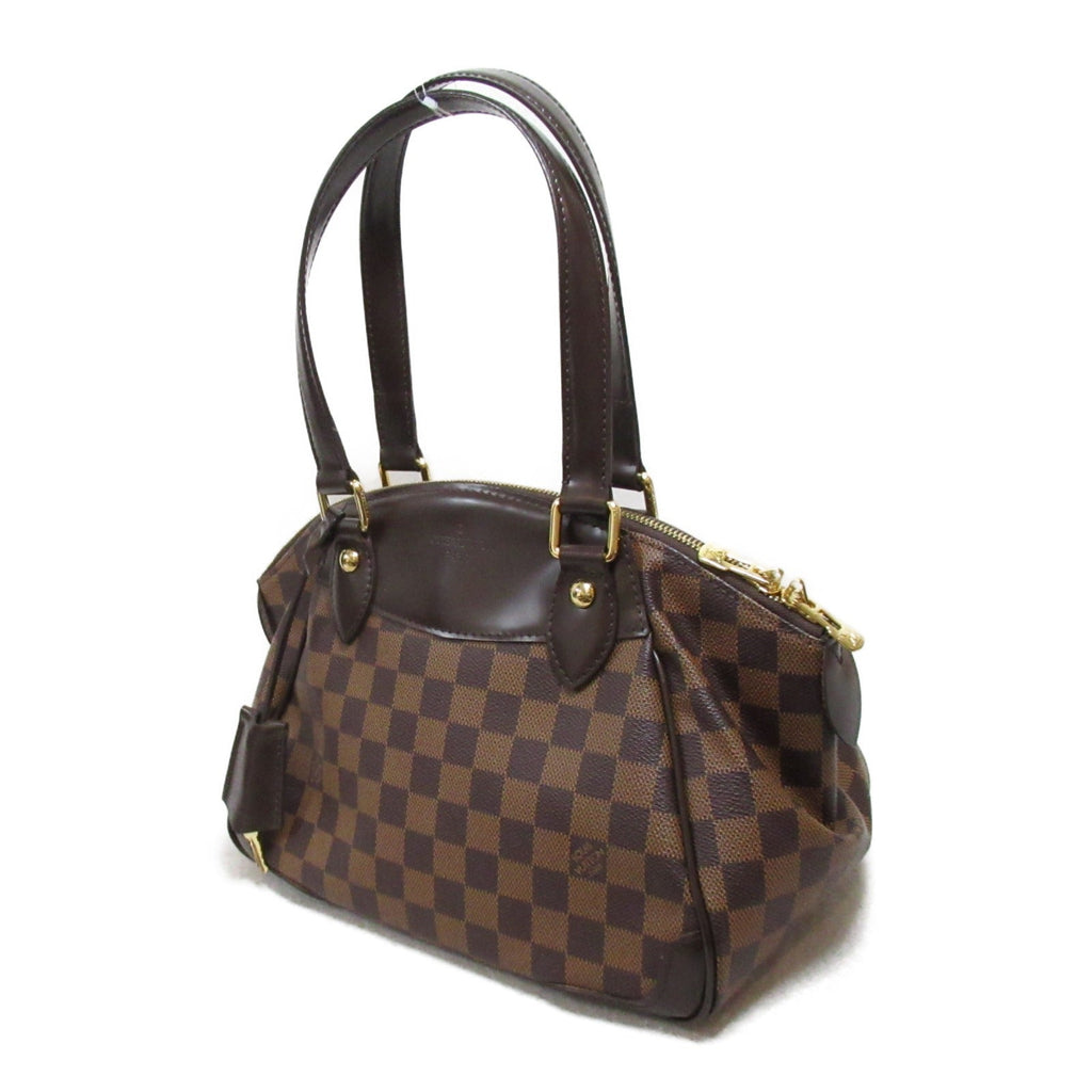 Louis Vuitton Louis Vuitton Verona PM Shoulder Bag PVC Coated Canvas Damier  Brown  N41117