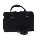 GUCCI Boston Bag Nylon 2way Black 74476