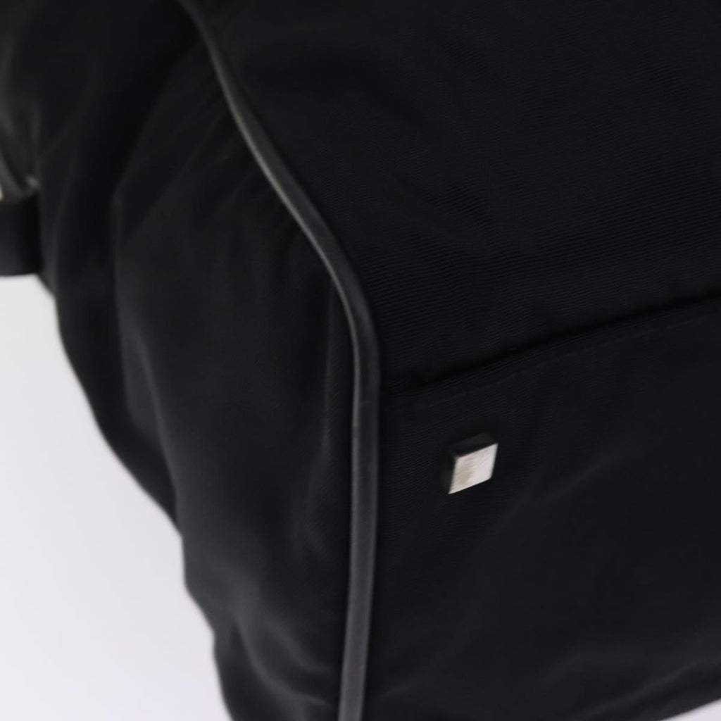 GUCCI Boston Bag Nylon 2way Black 74476