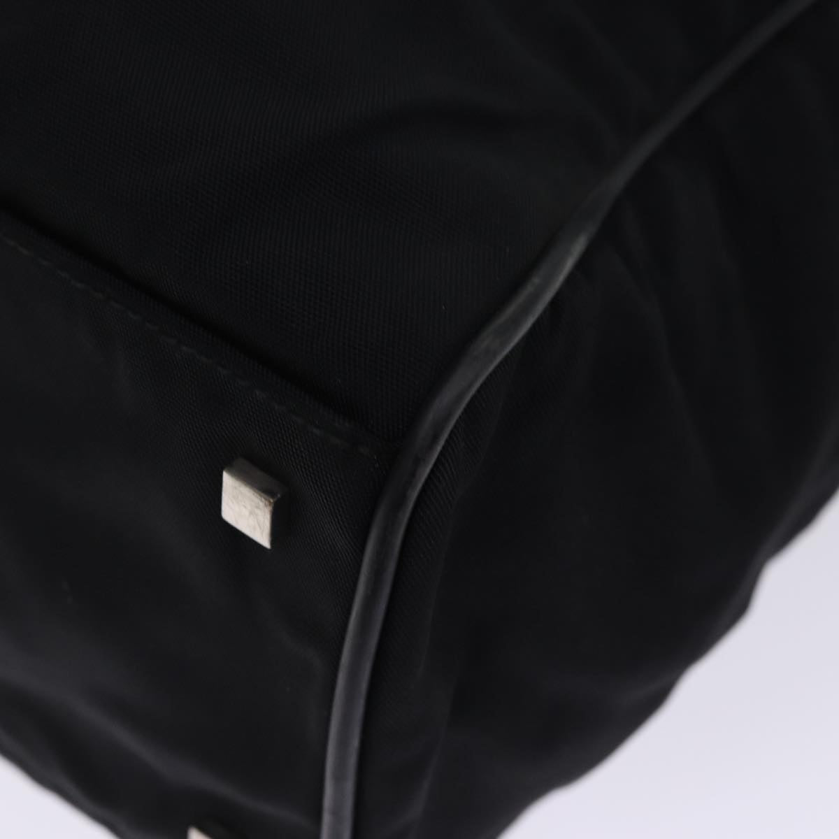 GUCCI Boston Bag Nylon 2way Black 74476