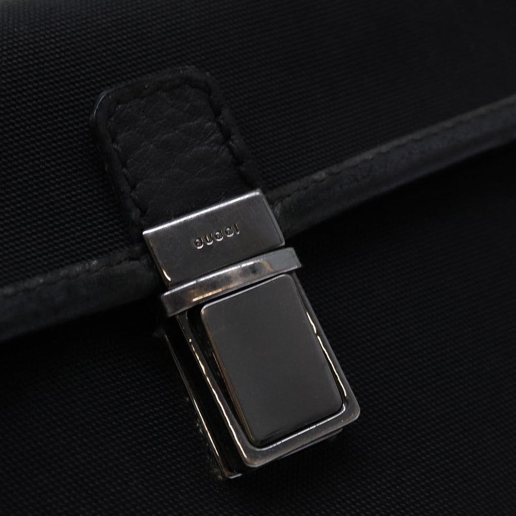 GUCCI Clutch Bag Nylon Black 108844 74493