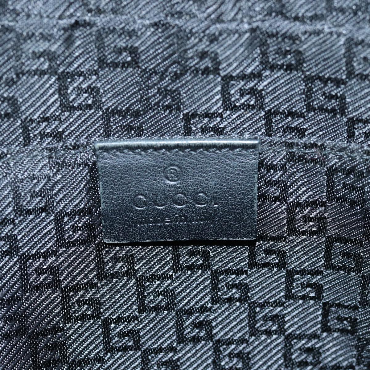 GUCCI Clutch Bag Nylon Black 108844 74493