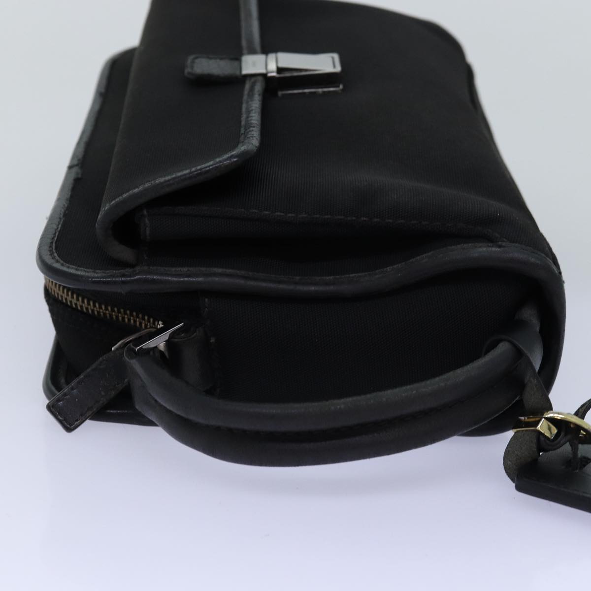 GUCCI Clutch Bag Nylon Black 108844 74493