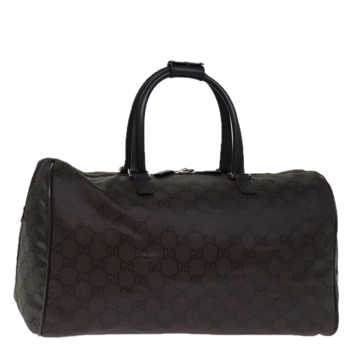GUCCI GG Canvas Boston Bag Brown 012 0383 74553