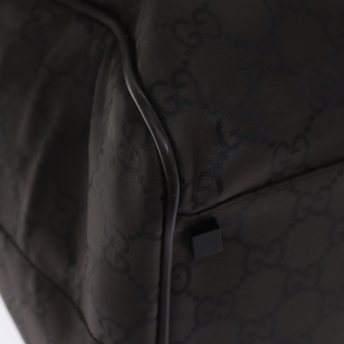 GUCCI GG Canvas Boston Bag Brown 012 0383 74553