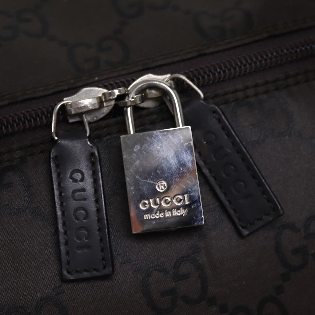 GUCCI GG Canvas Boston Bag Brown 012 0383 74553