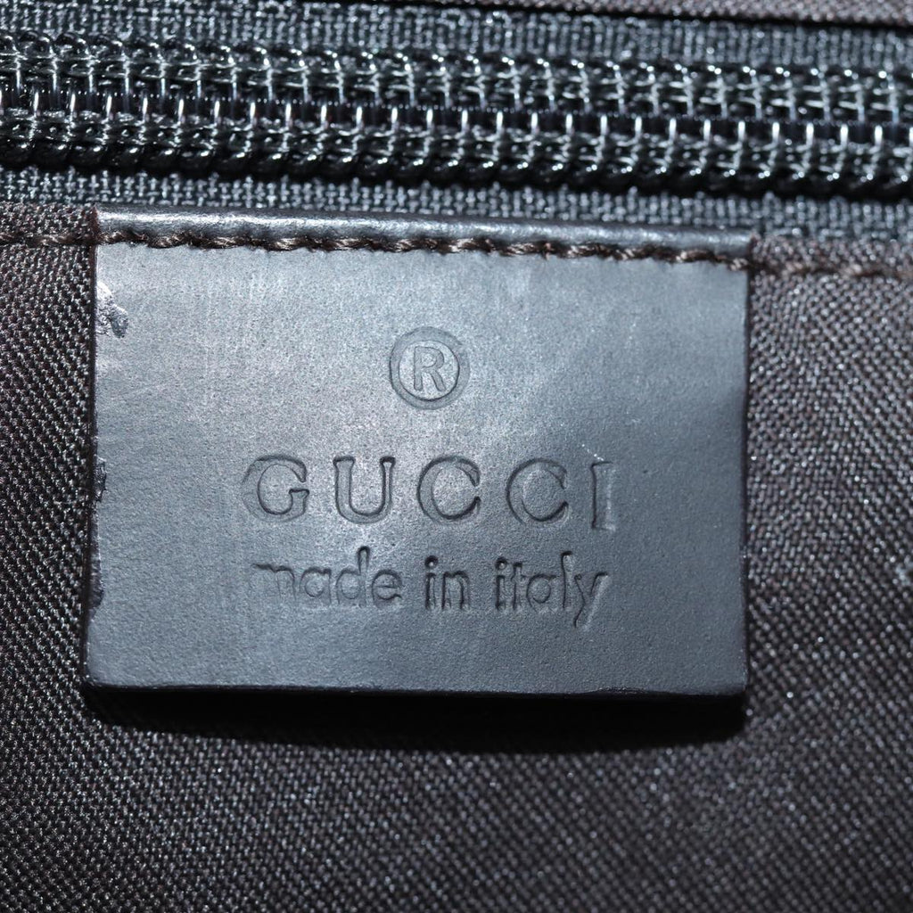 GUCCI GG Canvas Boston Bag Brown 012 0383 74553