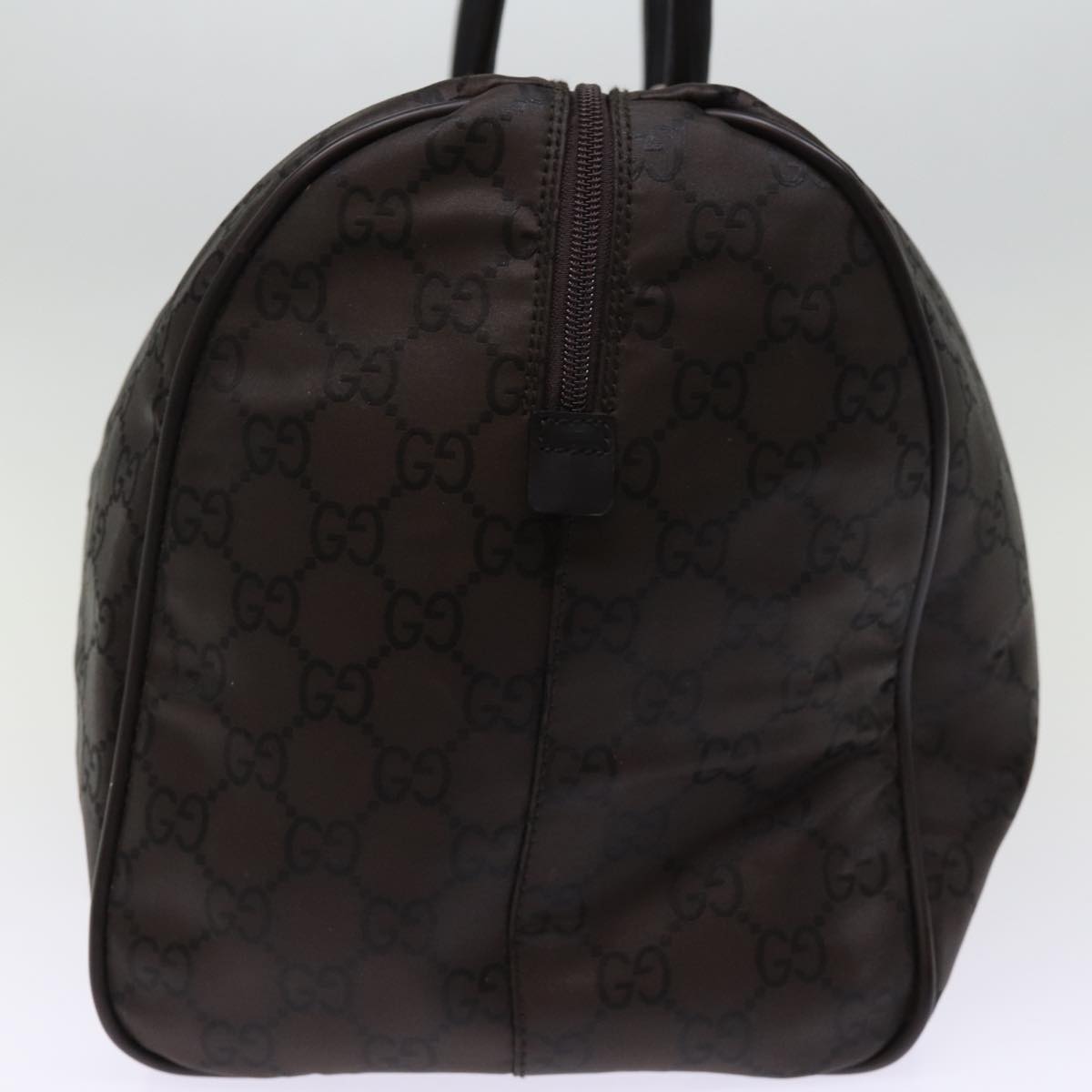 GUCCI GG Canvas Boston Bag Brown 012 0383 74553