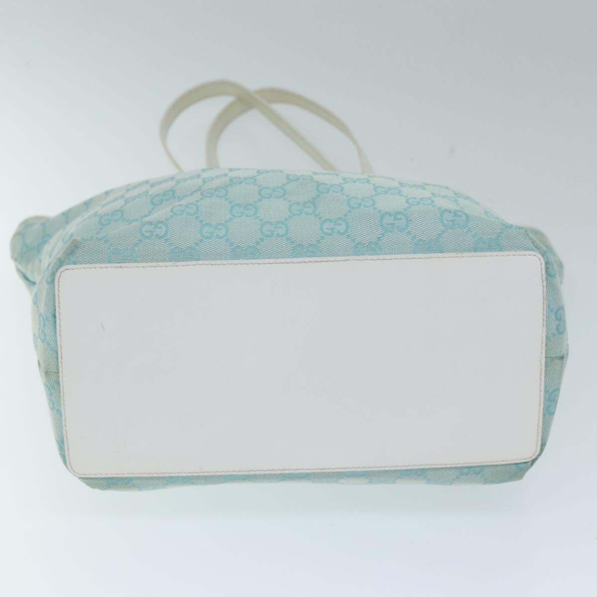GUCCI GG Canvas Tote Bag Light Blue 002 1098 3444 74558